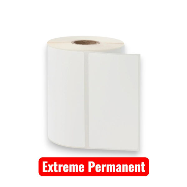 Picture of 500 Labels 100 x 50mm Paper Thermal Transfer Extreme Perm